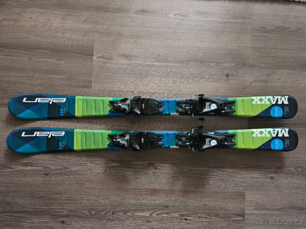 Dětské sjezdové lyže Elán 110 + boty Fischer 20,5 - 2