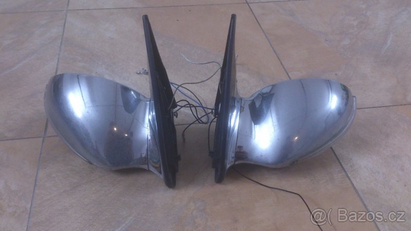 Zpětná chromová zrcátka s blinkrem - 2