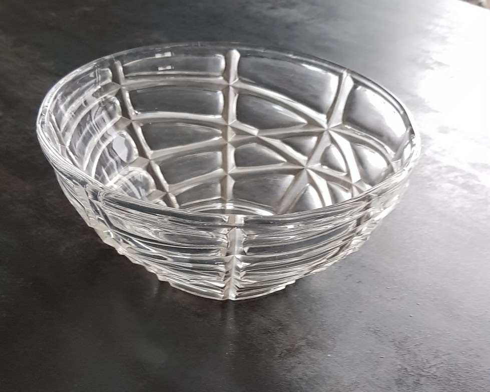 Skleněná salátová mísa - RETRO - 2