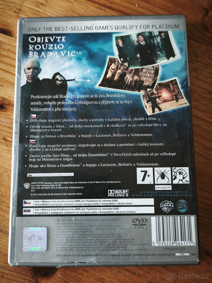 Harry Potter a Fénixův Řád CZ PS2 - 2