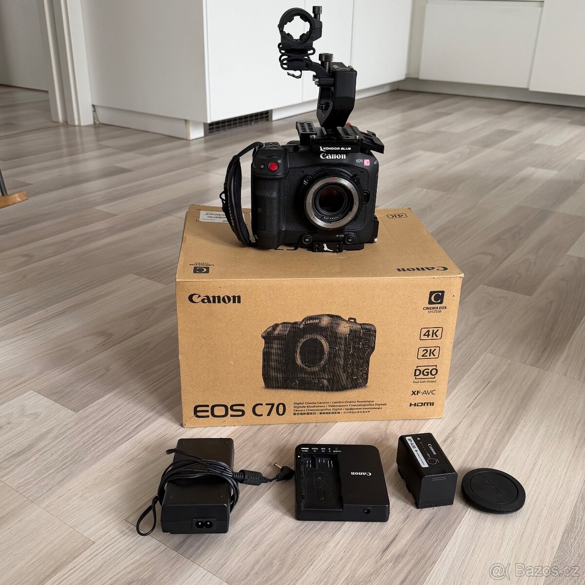 Canon C70 + Canon 0.71 speed booster - 2