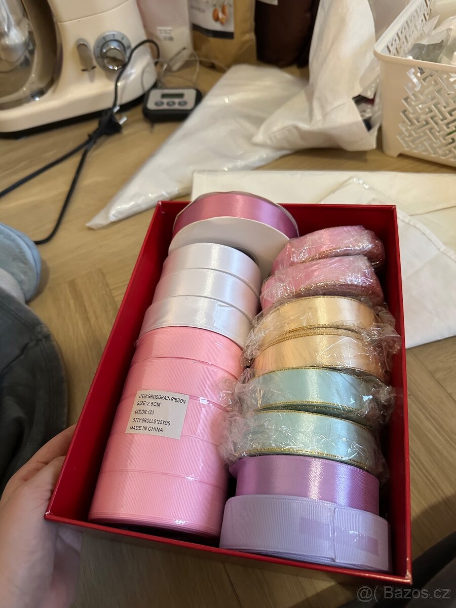 Kulaté dárkové krabice na marshmallow, dezerty, mýdlo. - 2