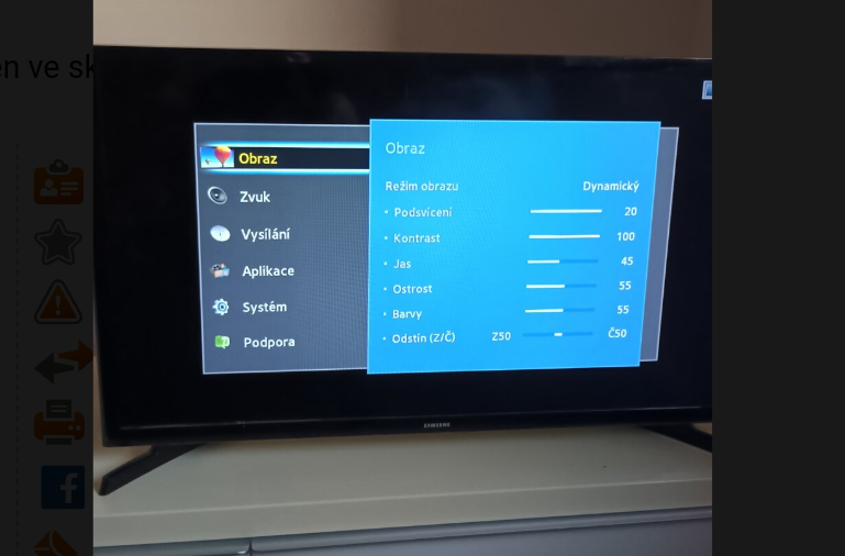 Led televize Samsung UE 32J4000 - 2