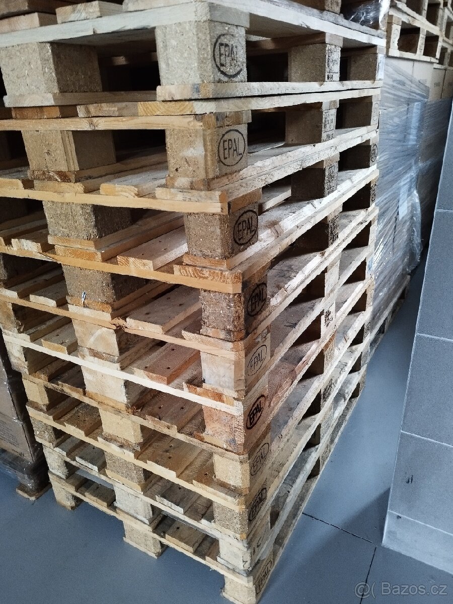 Prodám EUR palety třída A,B ... zánovní - 2