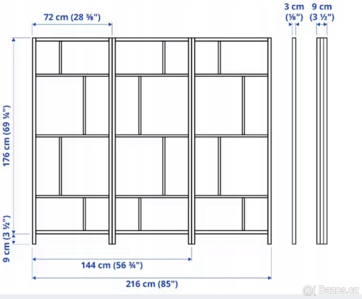 Ikea paravan - pc 3.500,- - 2