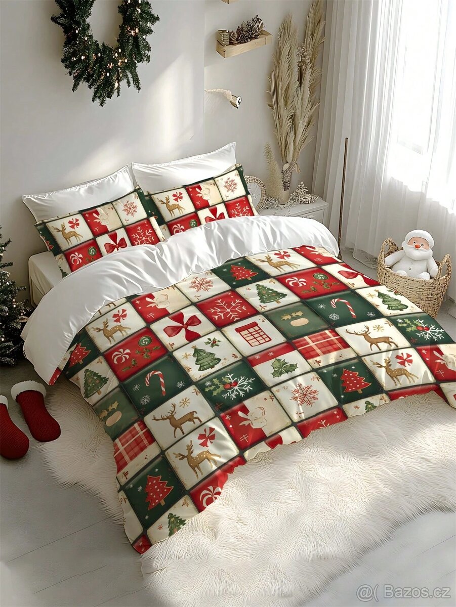 Vánoční povlečení na jedno lůžko - 2