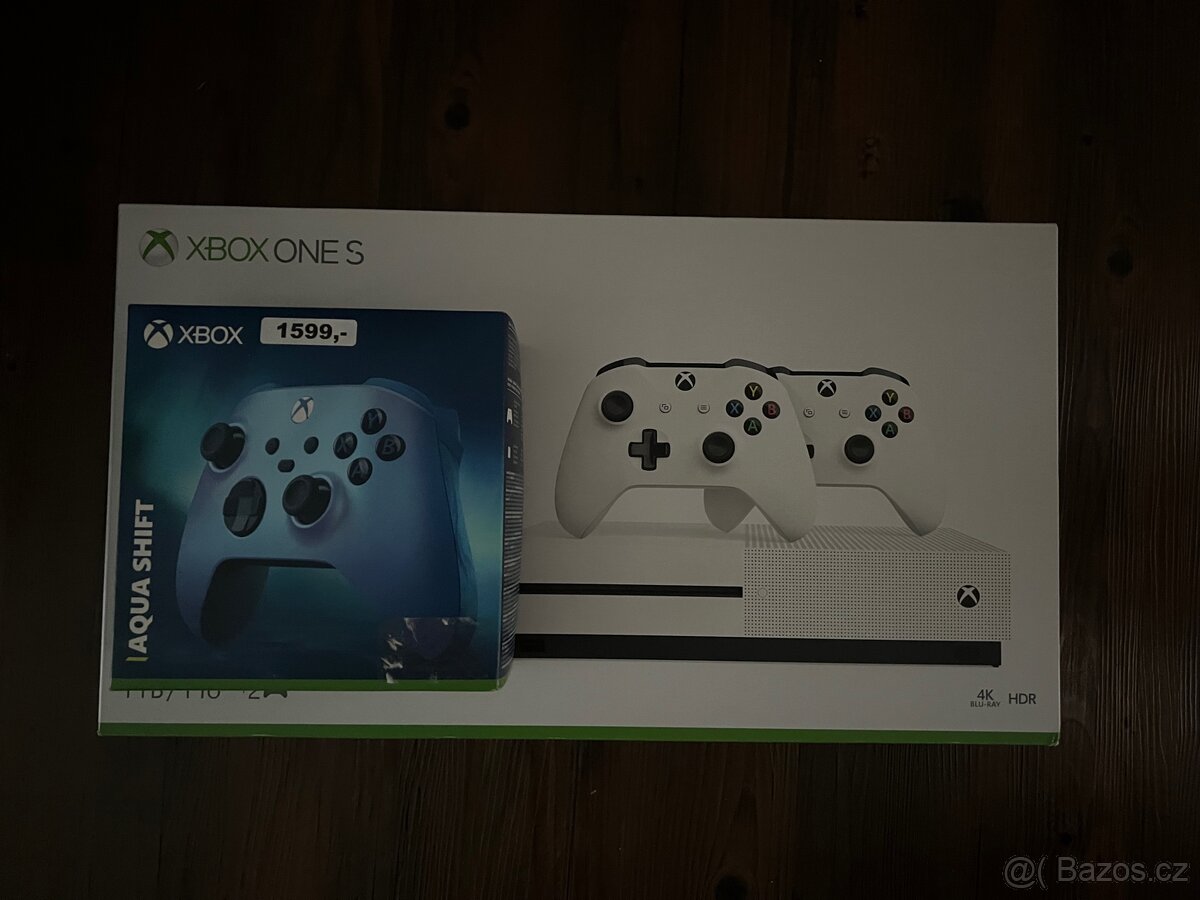 Xbox One S 1TB + bezdrátový ovladač - 2