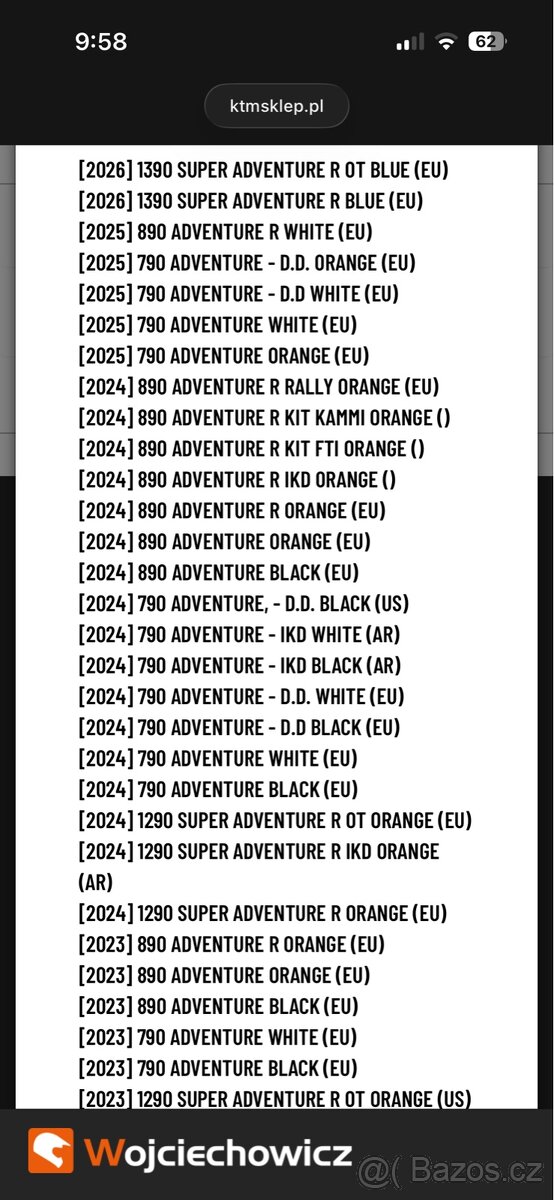 Ktm powerparts kolo přední Adventure - 2