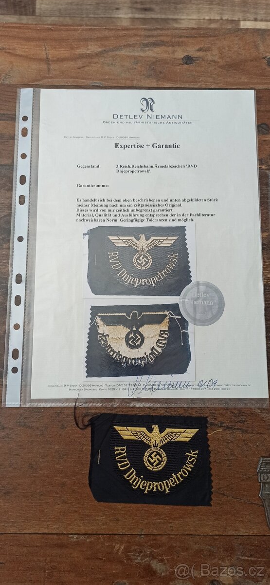 Vzácné medaile, vyznamenání Německo. - 2