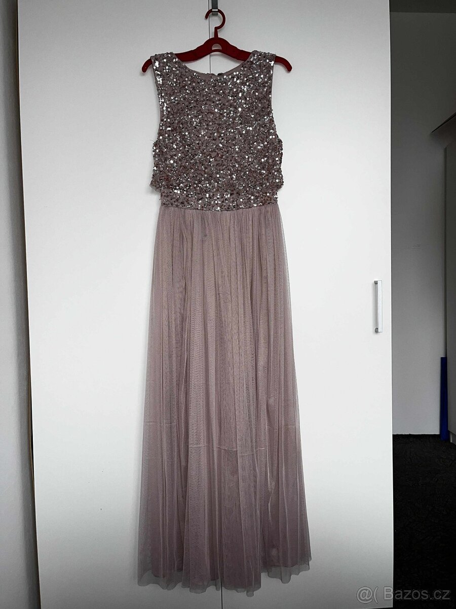 Společenské/plesové šaty - velikost 34 - 2
