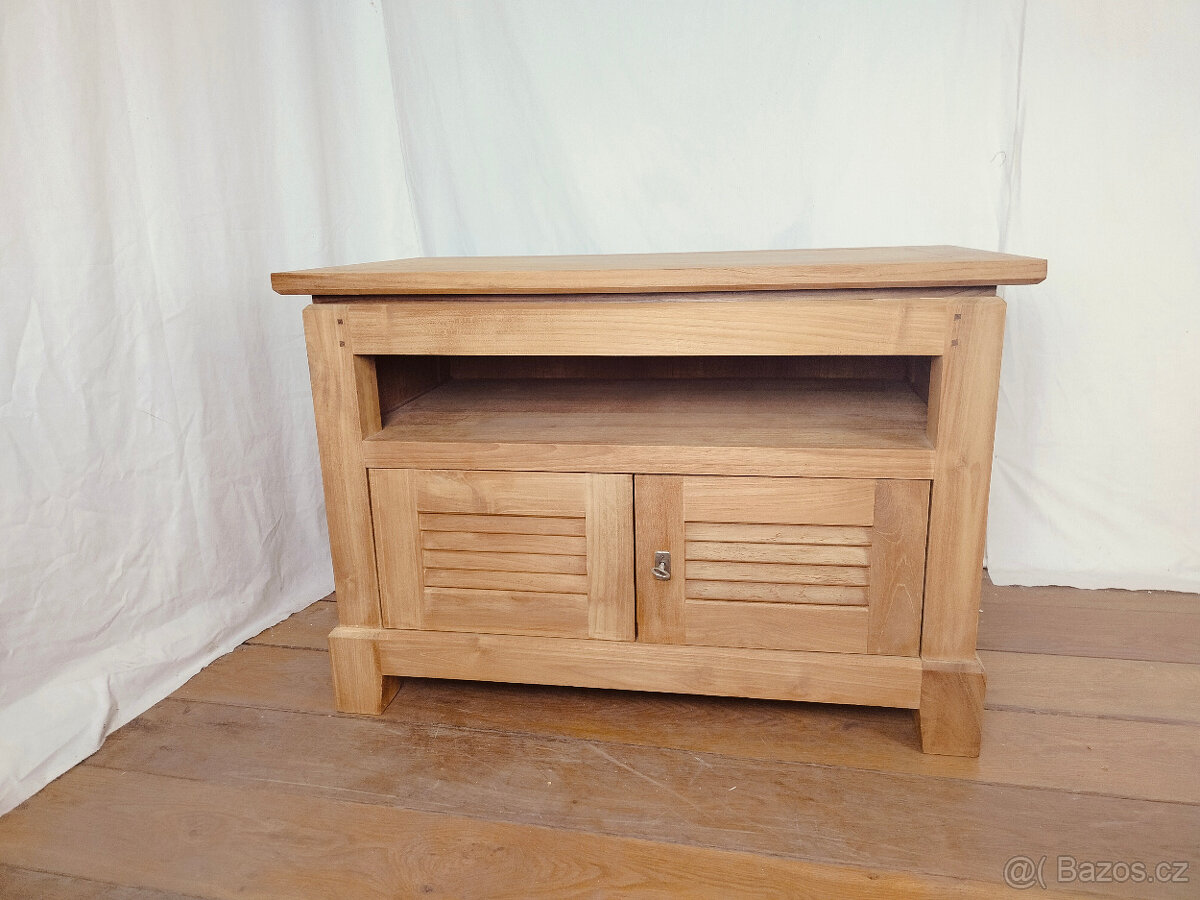 Skříňka dřevěná TEAK - 2