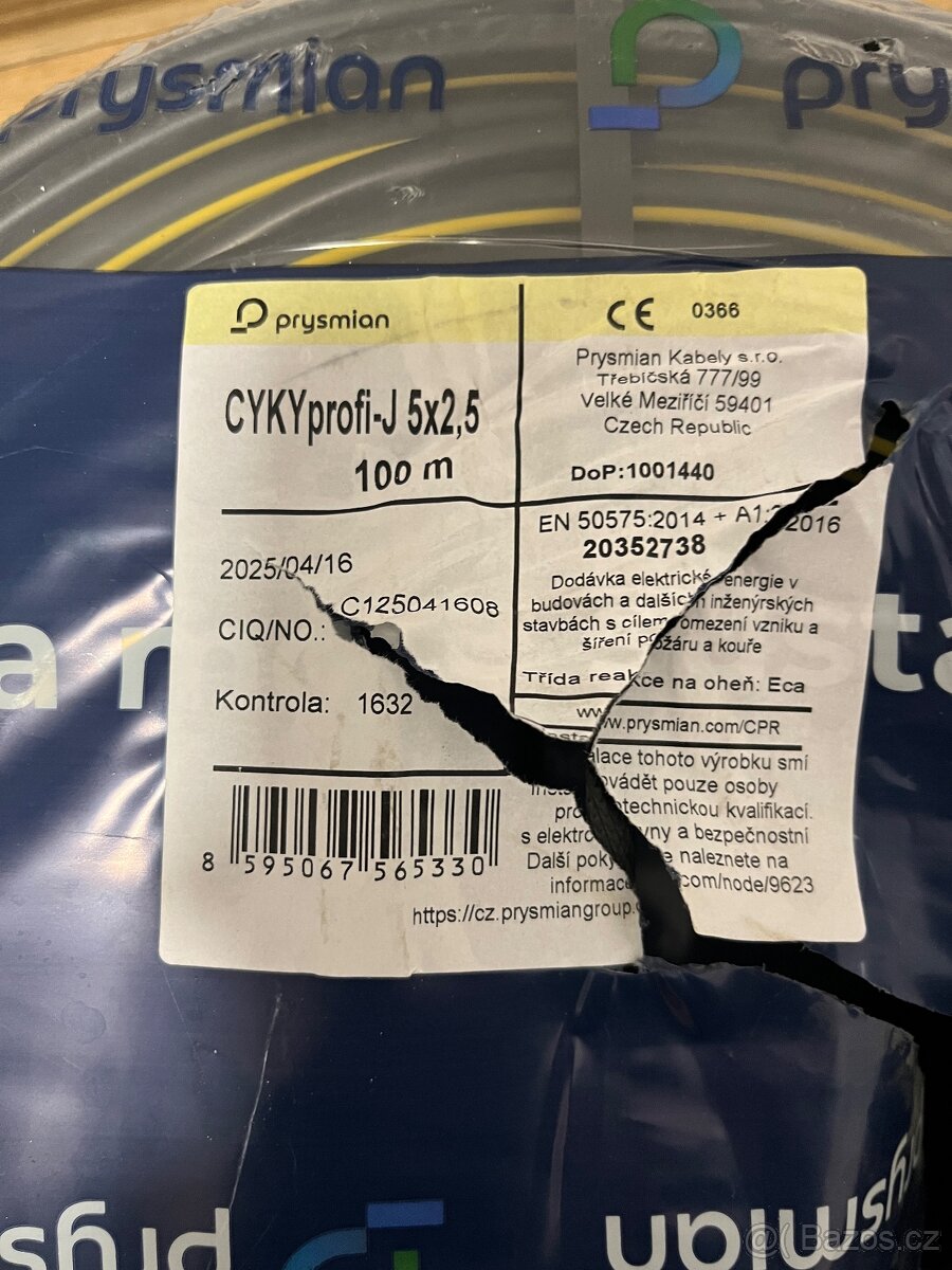 Kabel CYKY-J 5x2,5 - 2