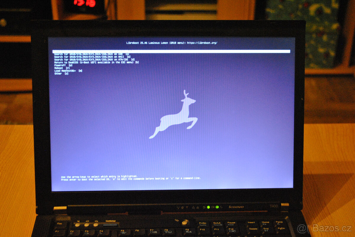 Libreboot - Lenovo ThinkPad T400 - dobrý stav - 2
