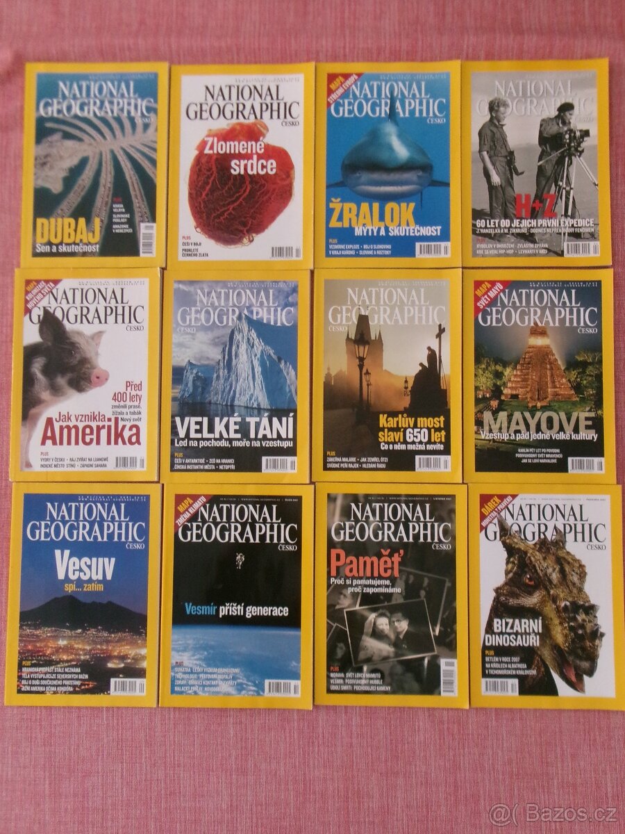 National Geographic 2004, 2007, 2011. - 2