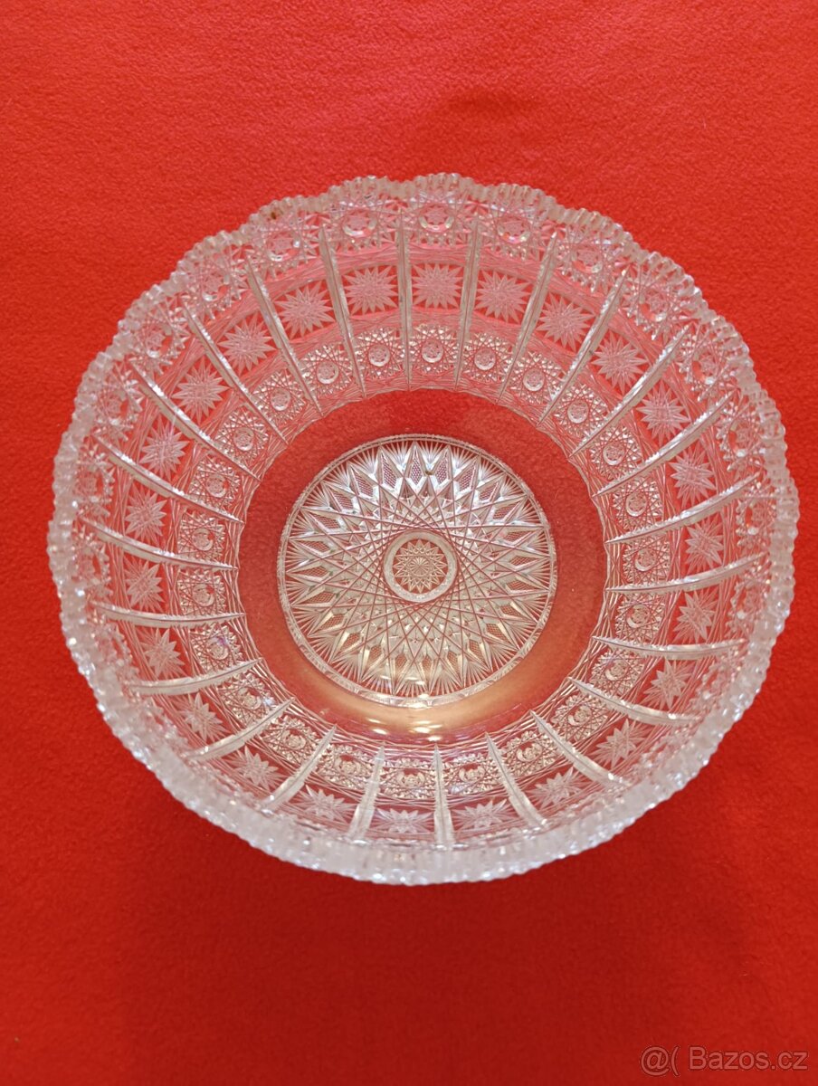 Křišťolvá mísa BOHEMIA CRYSTAL - 2