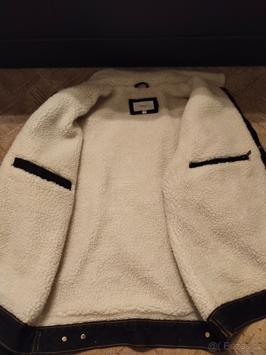 Jeansova bunda zimní pánská - 2