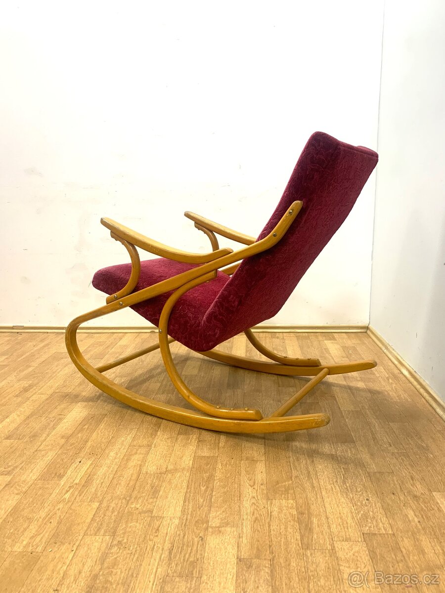 Retro houpací křeslo TON 60. léta - 2