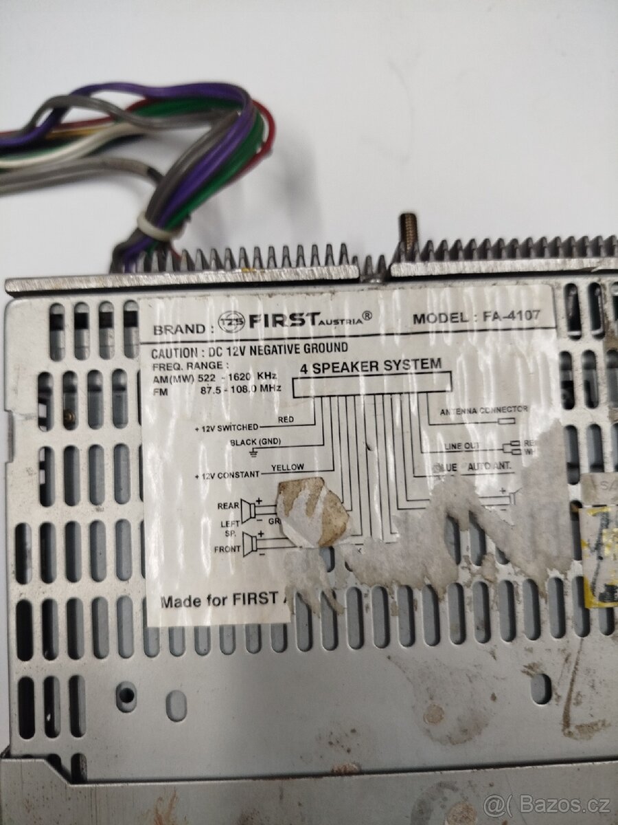Autorádio first - 2