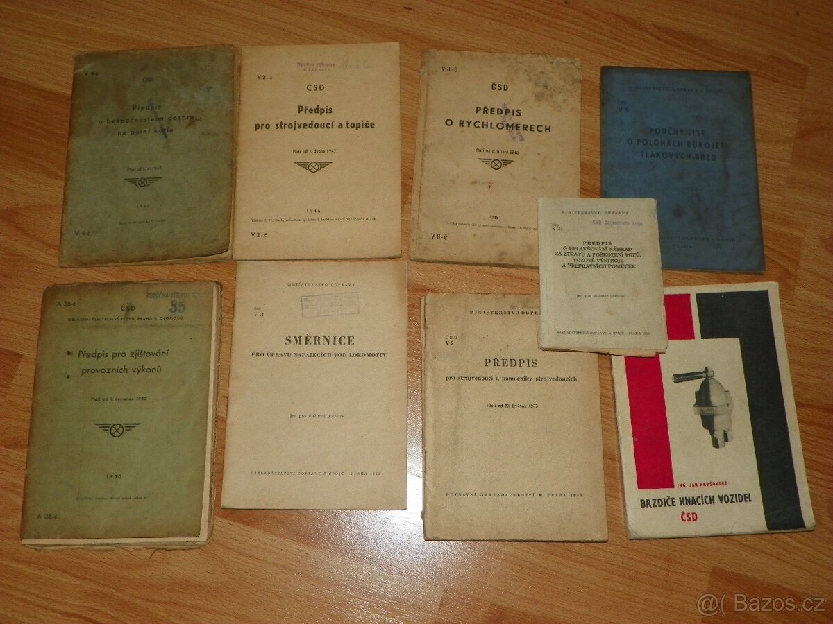 předpisy čsd - 2