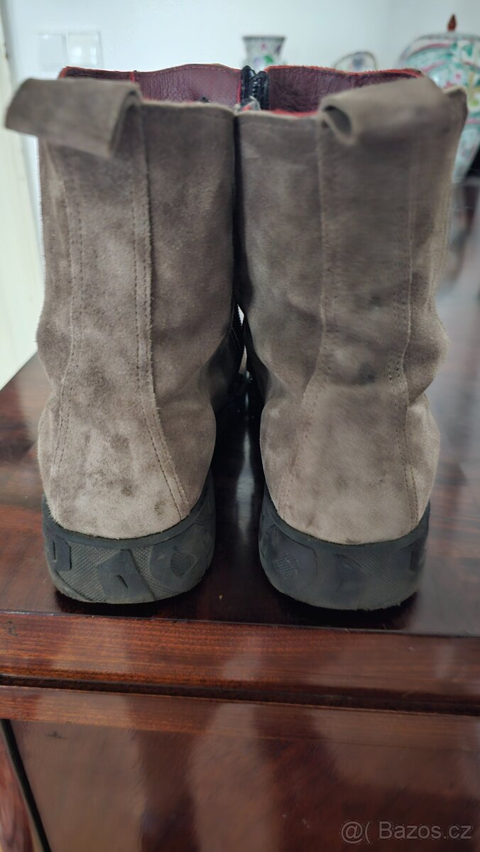 Kožené kotníkové boty - 2