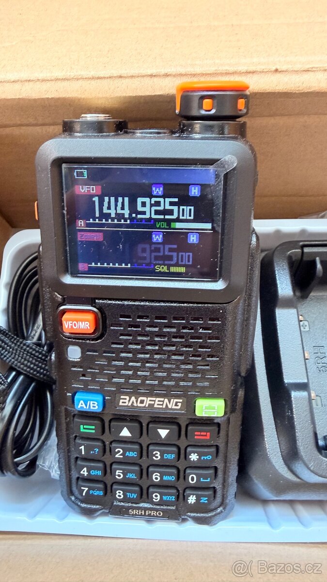 Baofeng UV-5RH PRO MAX – NOVÁ, kompletní balení - 2