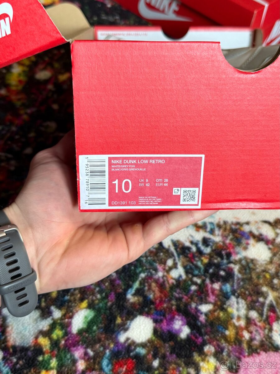 Nike Dunk Low Retro - WHITE/GREY FOG - 2
