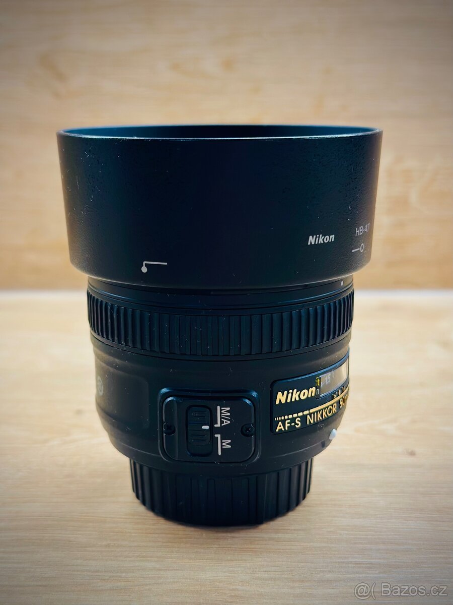 Predám objektiv Nikon Nikkor 50mm f1.8 - 2