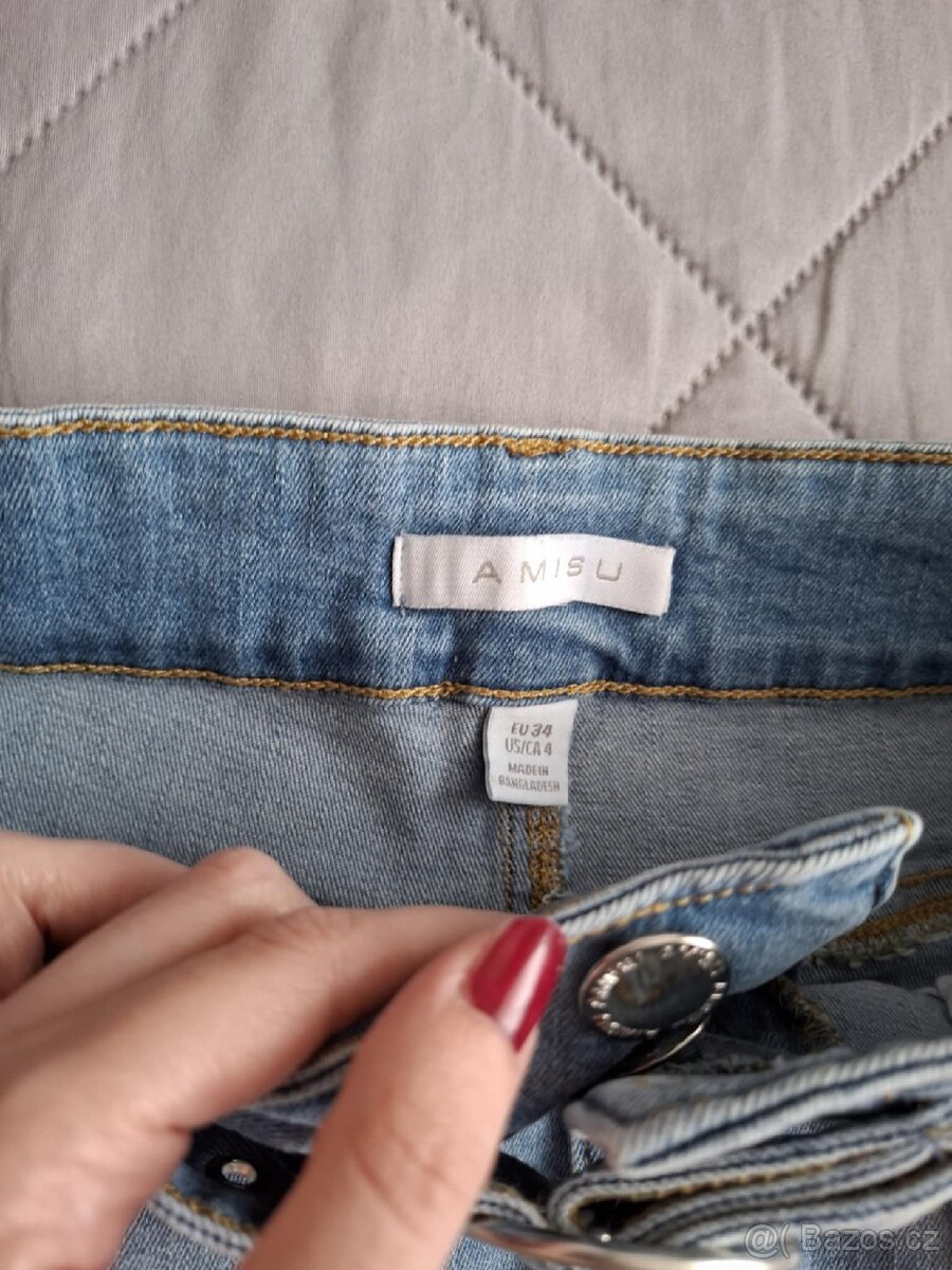 Nová džínová sukně XS - 2