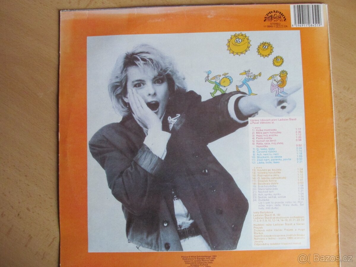 LP VINYLY DĚTSKÉ písničky - 2