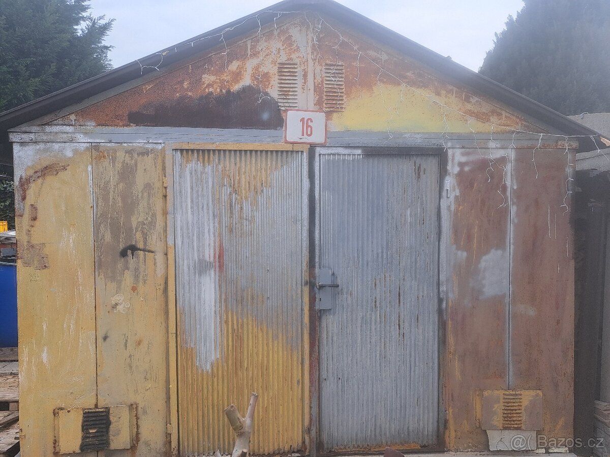 Plechová bouda, sklad, buňka - 2