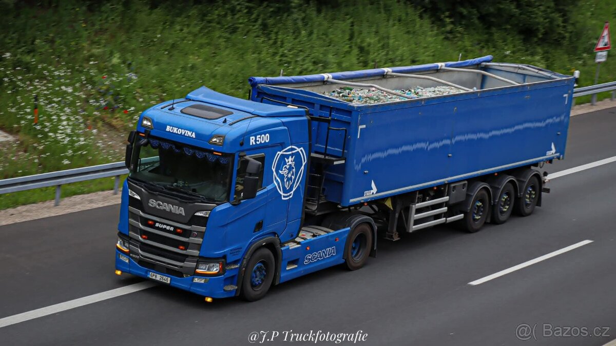 Řidič MKD - souprava Scania + STAS - 2