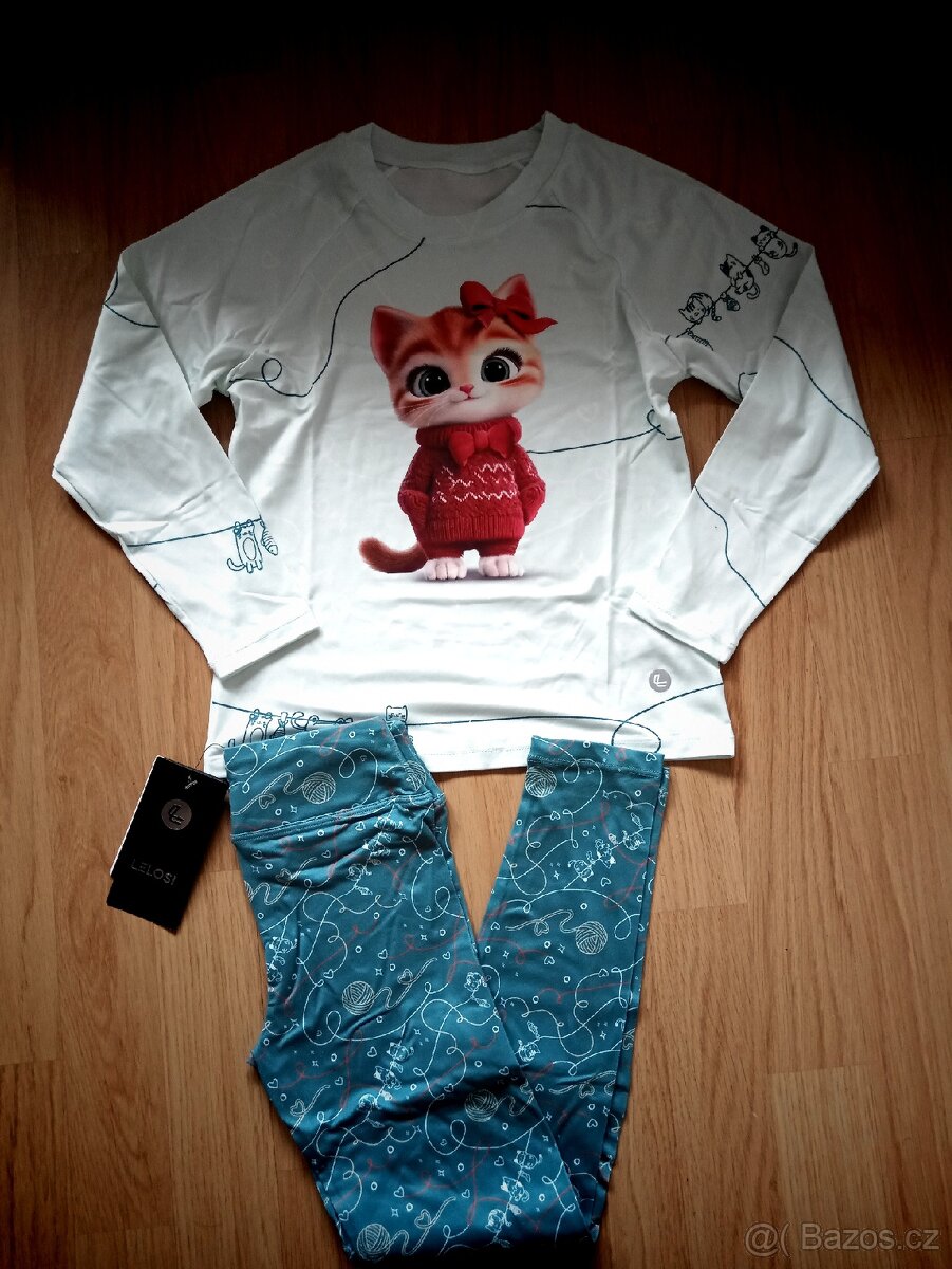 Divci dlouhé pyžamko Tabby - 2