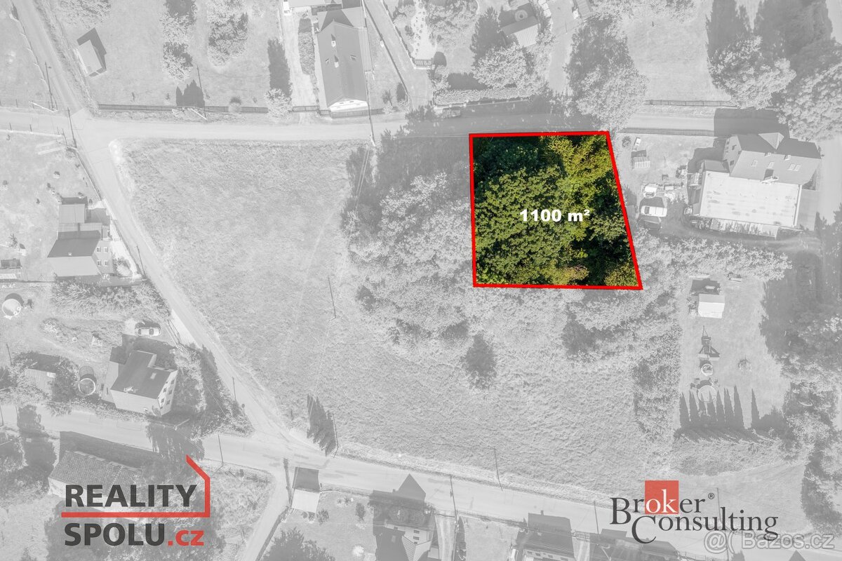Prodej, pozemky/bydlení, 1100 m2, Hrádek nad Nisou, Liberec - 2