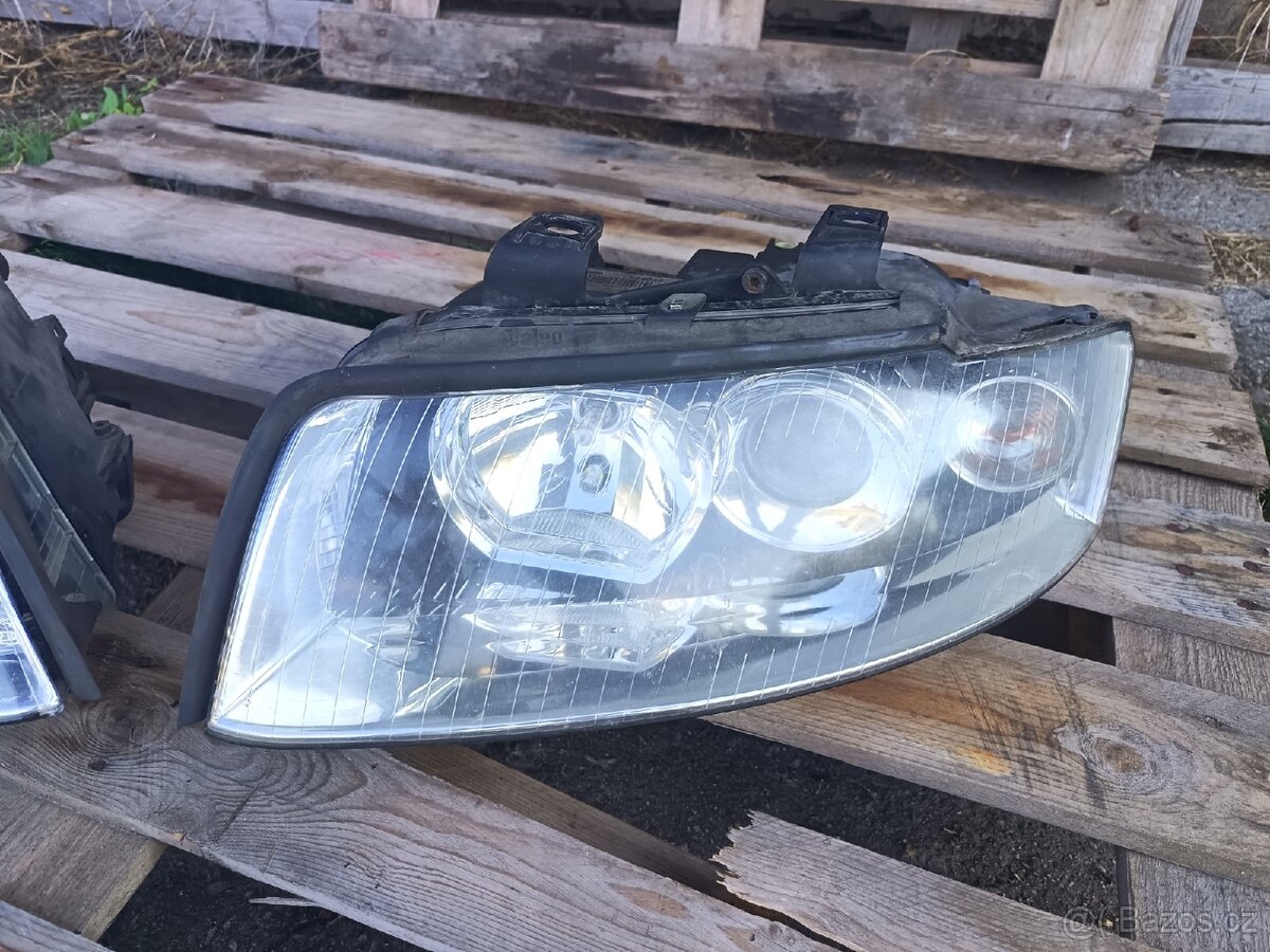 Přední světla Audi A4 B6...H7+H7 - 2