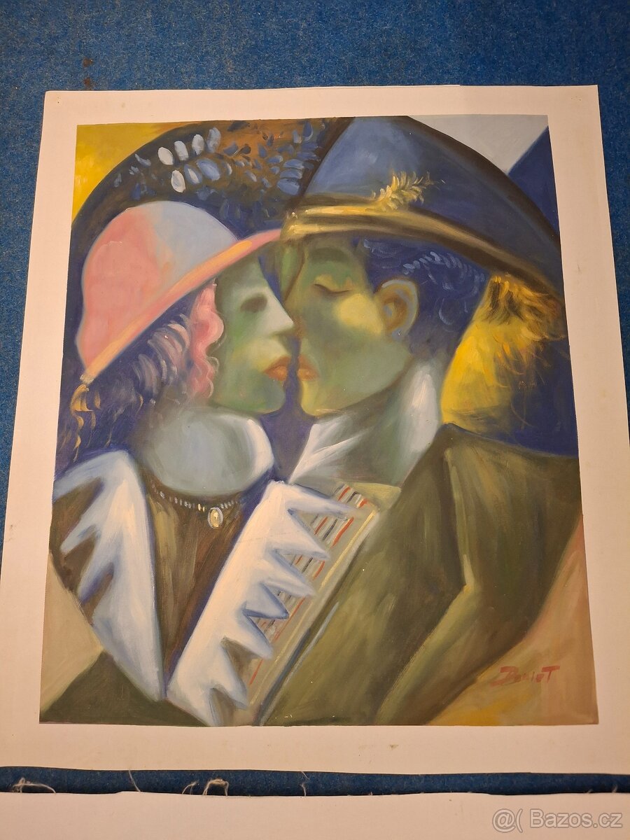 Reprodukce slavných obrazů - tisk na plátně - 2