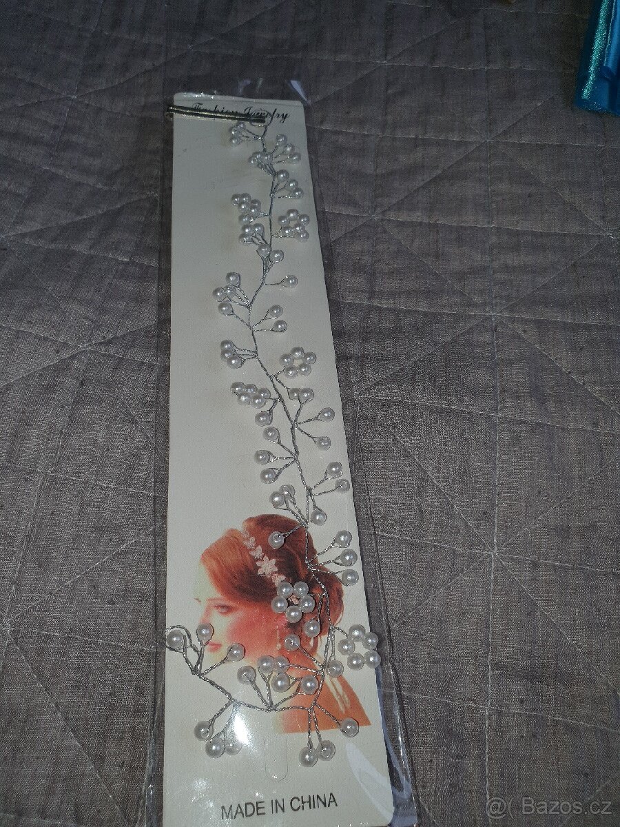 Svatebni vyzdoba do vlasu - 2