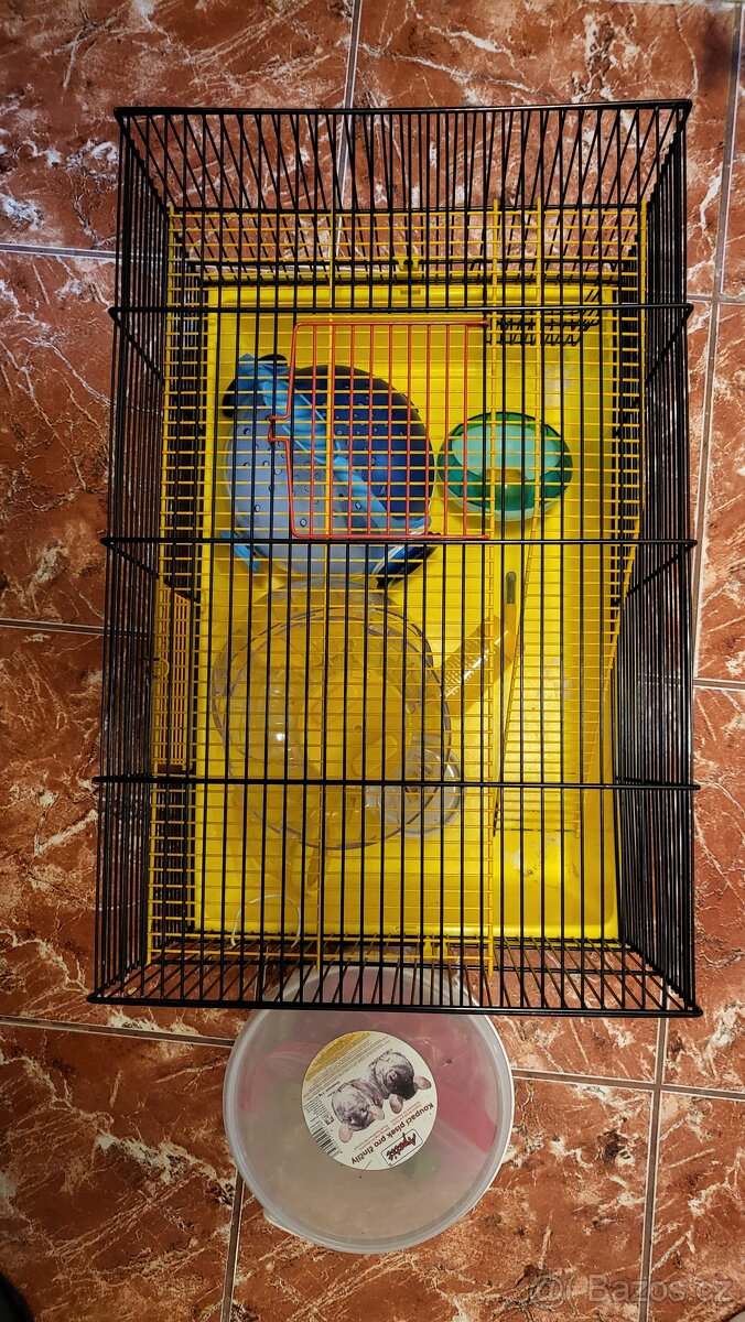 Klec pro křečka s příslušenstvím - 2