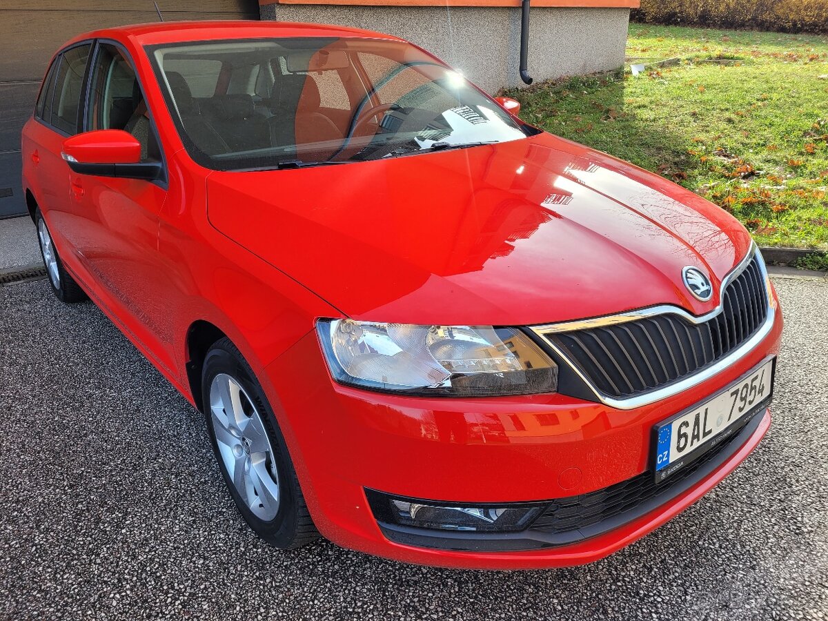 Rapid 1.0TSI 70kW (143tkm) pěkný stav - 2