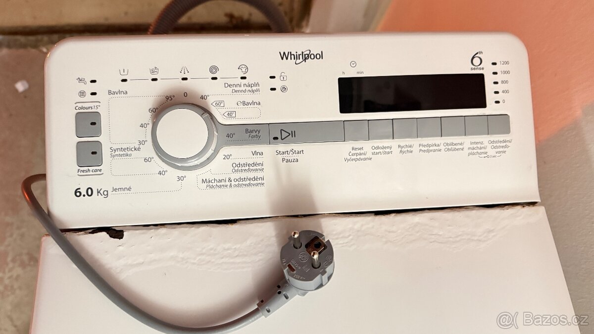 Pračka Whirpool - NA NÁHRADNÍ DÍLY - 2