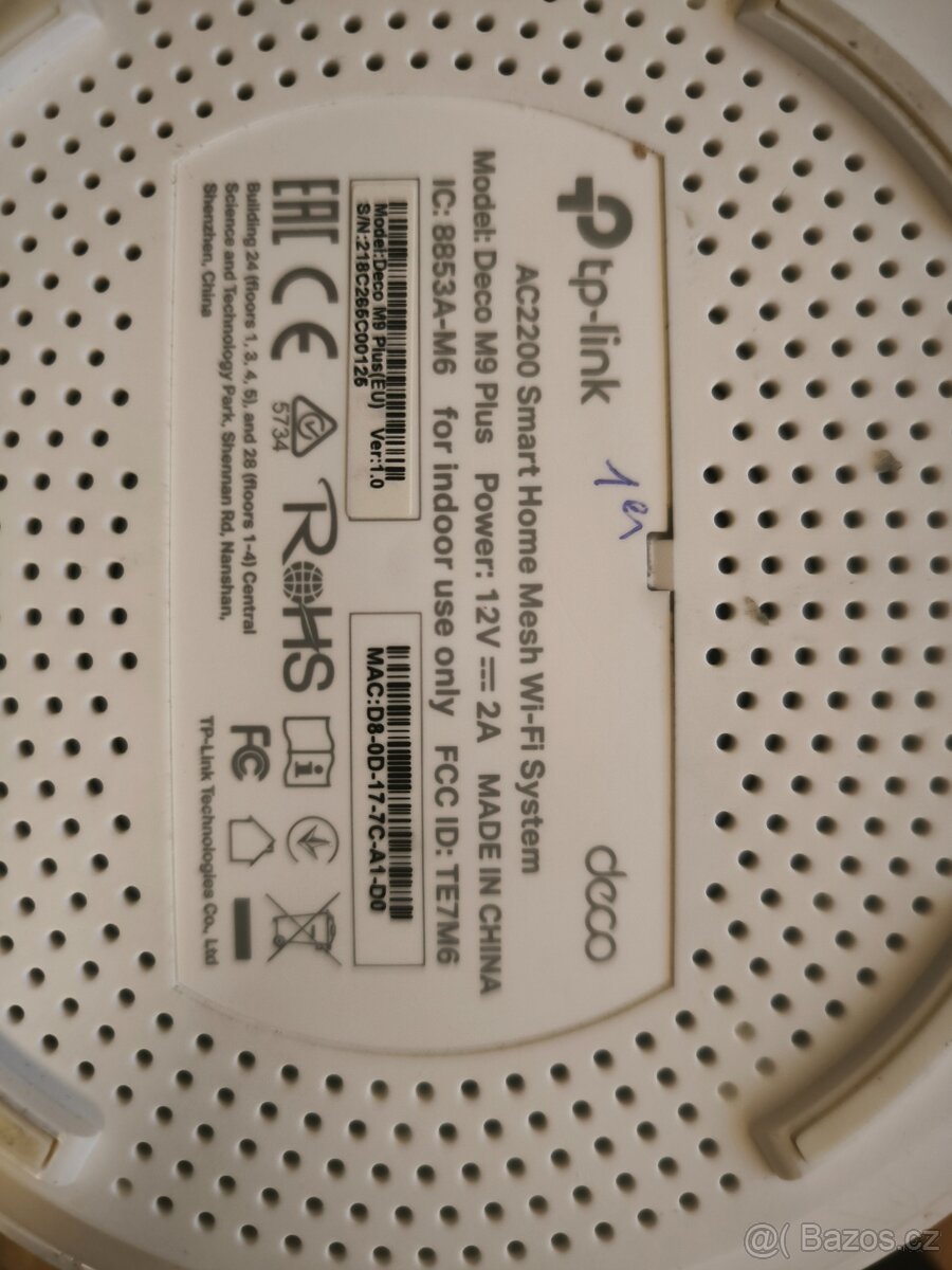 TP-LINK Deco M9 Plus AC2200 - záruka - 2