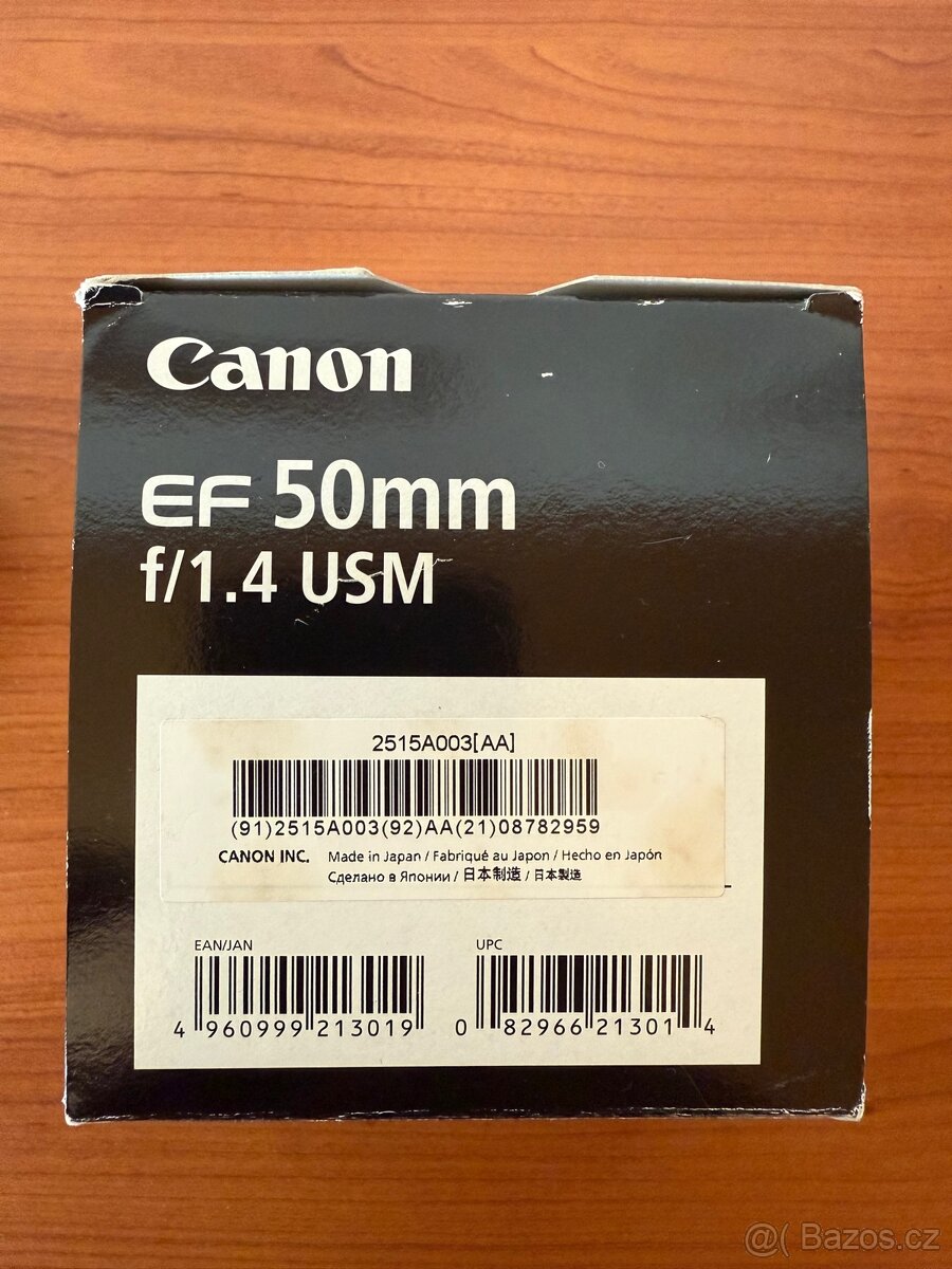 Canon 50 1,4 USM - 2