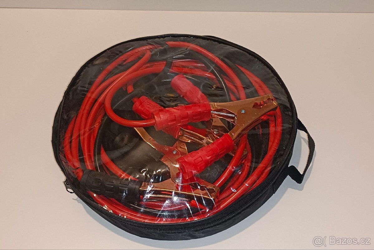 Startovací kabely 6 metrů dlouhé - 2