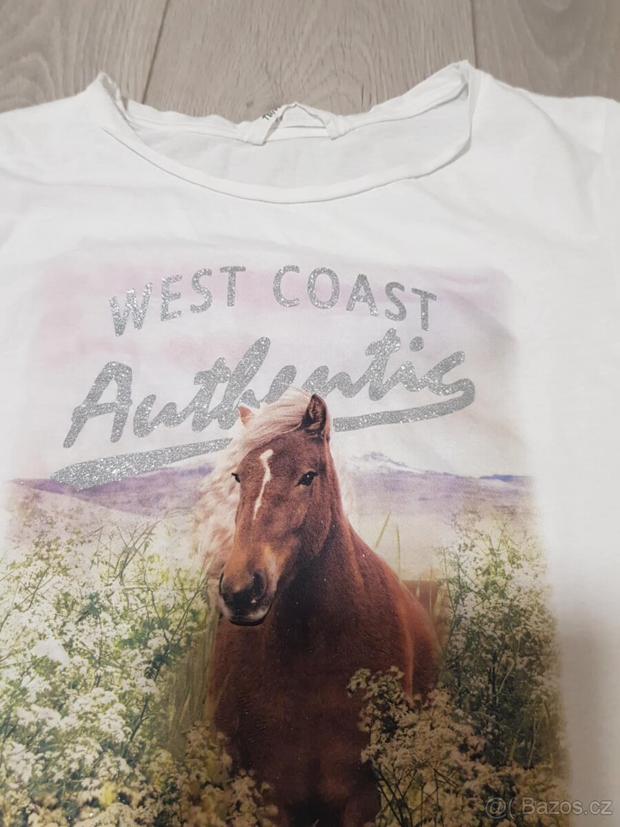 Dívčí tričko s koněm HM 170 - 2