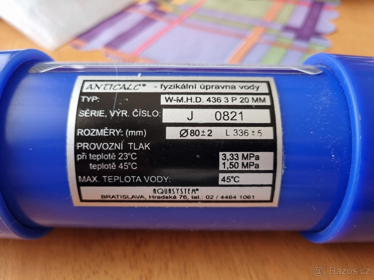 Anticalc Aquasystem magnetická úpravna tvrdé vody - 2