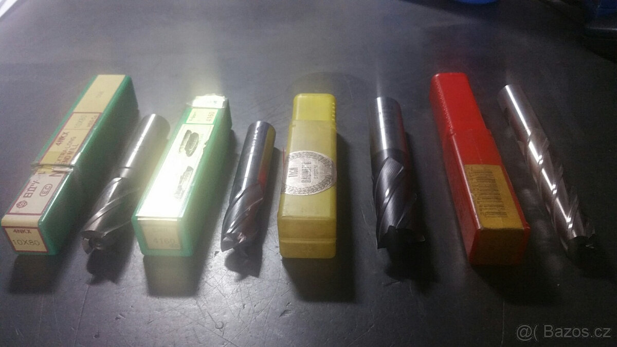 Sada nových zahraničních HSS fréz - 2