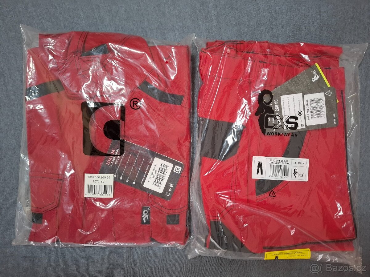 Montérky kalhoty s blůzou 48 - 2