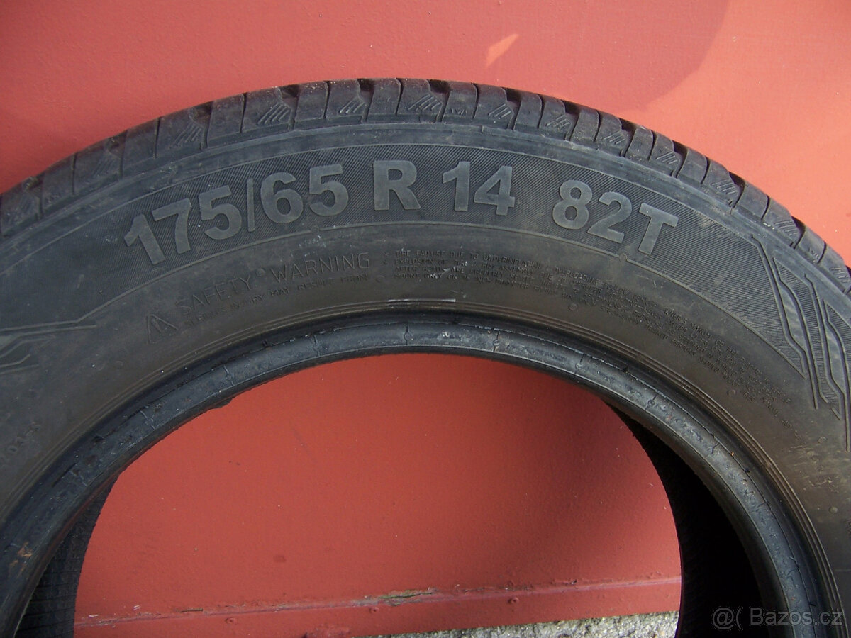 letní pneu 175/65/14 Continental - 4 ks - 2