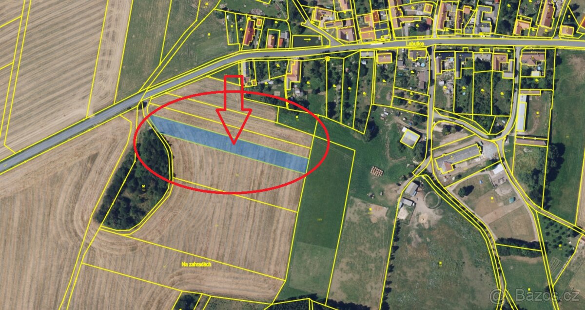 Prodej pozemku k.ú. Labutice (2) - 2