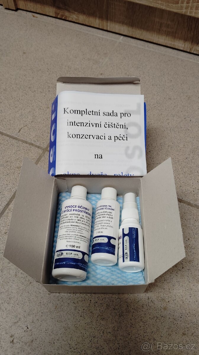 Sada na údržbu PVC oken - 2