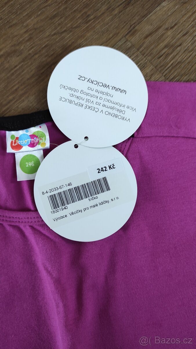 Dívčí tílko Little things vel.146 - 2